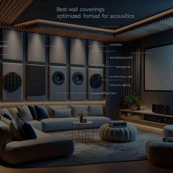 Quels sont les meilleurs revêtements muraux pour une acoustique optimale dans une salle de cinéma maison ?