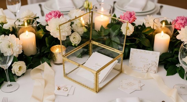 Urne de mariage : la touche déco incontournable pour votre réception élégante